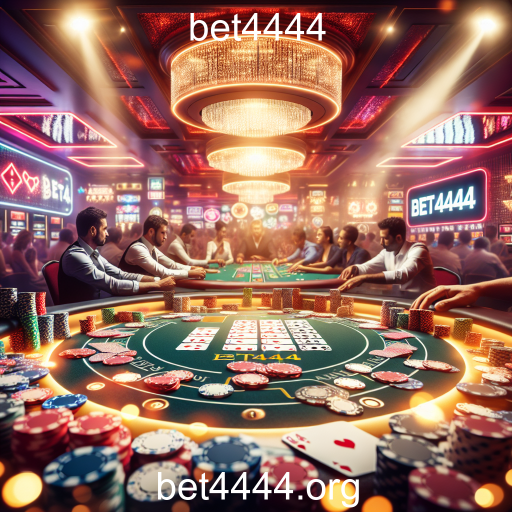 Descubra o Mundo do Poker no Bet4444
